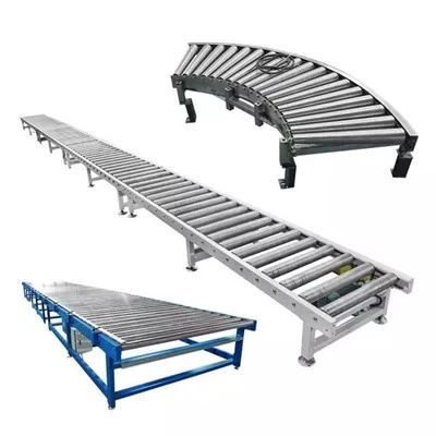 Paslanmaz Çelik Tahrikli Makaralı Konveyör